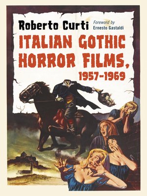 cover image of Italian Gothic Horror Films, 1957-1969